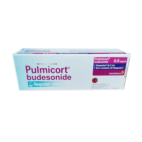 Pulmicort 0.5 mg/ml 4 Strip (5 Respules/Strip) - Obat Rutin - Kegunaan