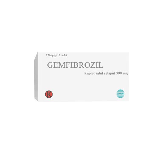 GEMFIBROZIL 300 MG 30 KAPSUL - OBAT RUTIN GEMFIBROZIL 300 MG 30 KAPSUL - OBAT RUTIN