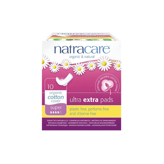 Natracare Ultra Extra Super 10 Pads Natracare Ultra Extra Super 10 Pads