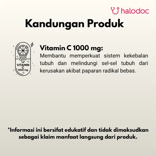 Daily C 1000 mg 6 Kaplet - Gambar 2