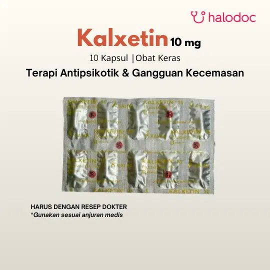 Kalxetin 10 mg 10 Kapsul