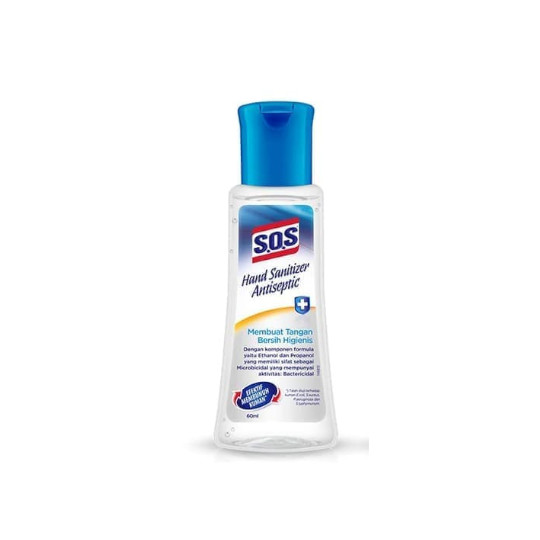 SOS HAND SANITIZER 60 ML SOS HAND SANITIZER 60 ML