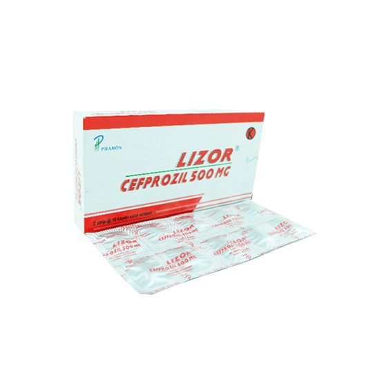 LIZOR FC KAPLET 500 MG LIZOR FC KAPLET 500 MG