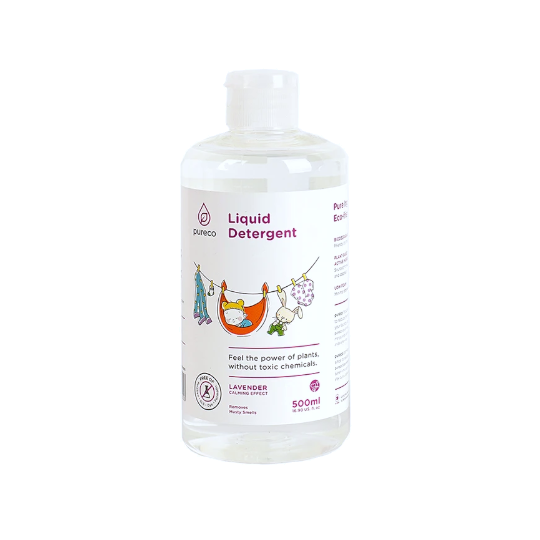 Pureco Liquid Detergent Lavender 500 ml Pureco Liquid Detergent Lavender 500 ml