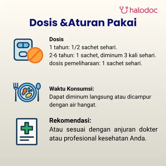 Tolak Angin Anak Cair Plus Madu 10 ml 5 Sachet - Gambar 3