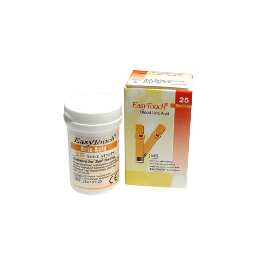 EASY TOUCH URIC ACID 2 BOX @ 25 TEST STRIPS - OBAT RUTIN EASY TOUCH URIC ACID 2 BOX @ 25 TEST STRIPS - OBAT RUTIN