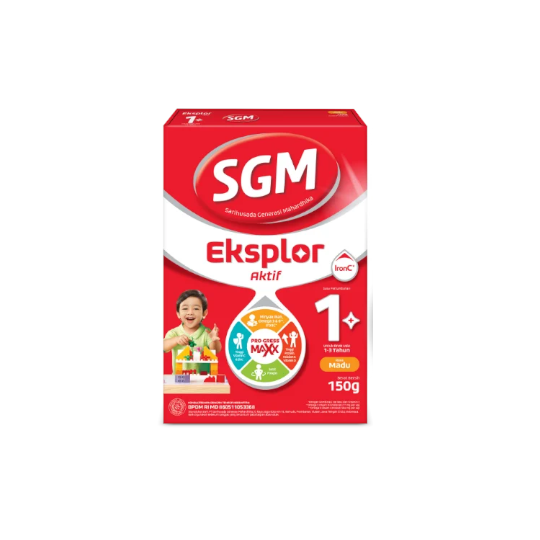 SGM Eksplor 1 Plus Complinutri Madu Susu Pertumbuhan Bubuk 150 g SGM Eksplor 1 Plus Complinutri Madu Susu Pertumbuhan Bubuk 150 g
