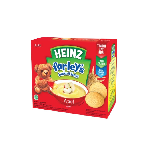 Farleys Biskuit Bayi Apel 120 g Farleys Biskuit Bayi Apel 120 g