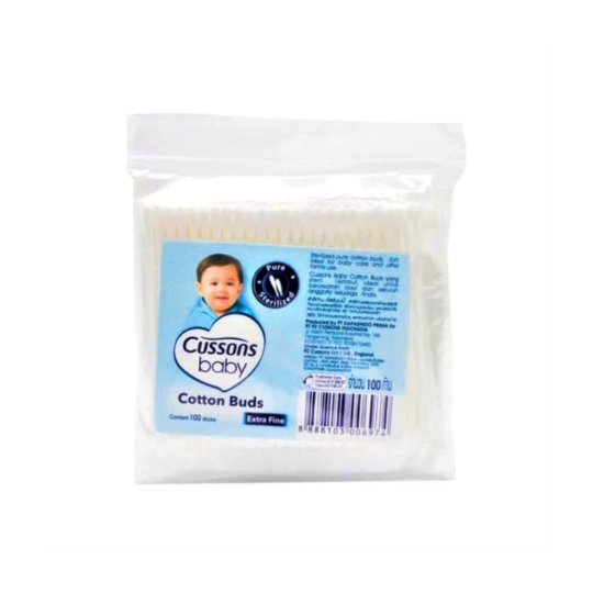 Cussons Baby Cotton Buds Regular 100 Pieces Cussons Baby Cotton Buds Regular 100 Pieces
