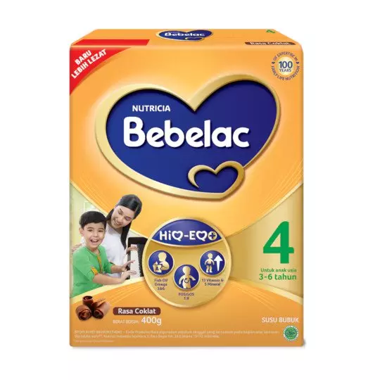BEBELAC 4 COKELAT SUSU BUBUK 400 GR BEBELAC 4 COKELAT SUSU BUBUK 400 GR