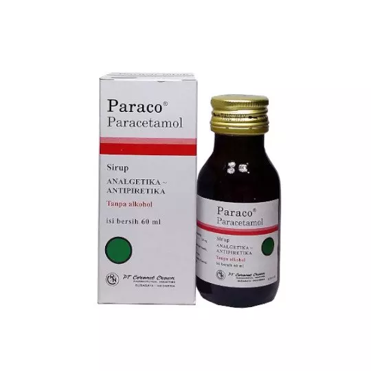 PARACO SIRUP 120 MG/5 ML 60 ML PARACO SIRUP 120 MG/5 ML 60 ML