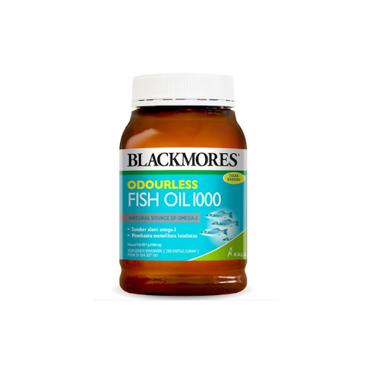BLACKMORES ODOURLESS FISH OIL 1000 MG 200 TABLET BLACKMORES ODOURLESS FISH OIL 1000 MG 200 TABLET