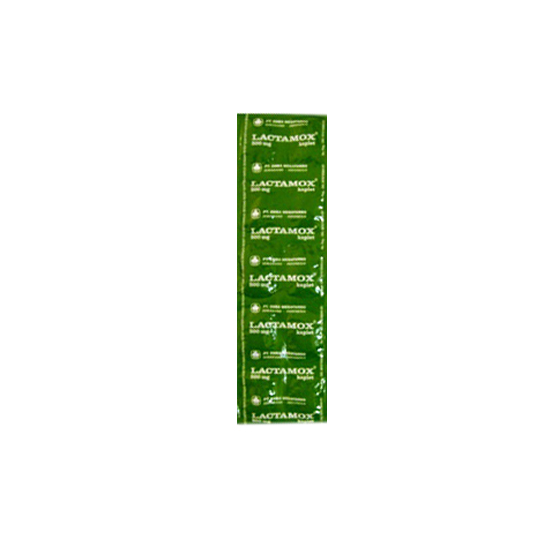 LACTAMOX KAPLET 500 MG LACTAMOX KAPLET 500 MG