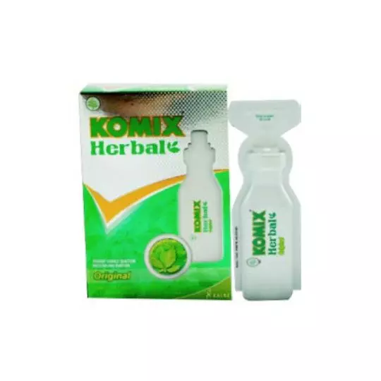 KOMIX HERBAL 15 ML 4 BOTOL KOMIX HERBAL 15 ML 4 BOTOL