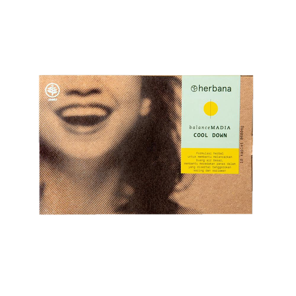 Herbana Balance Madia Cool Down 10 Kaplet Kegunaan, Efek Samping