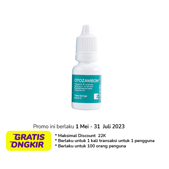 Otozambon Ear Drops Kegunaan, Efek Samping, Dosis dan Aturan Pakai