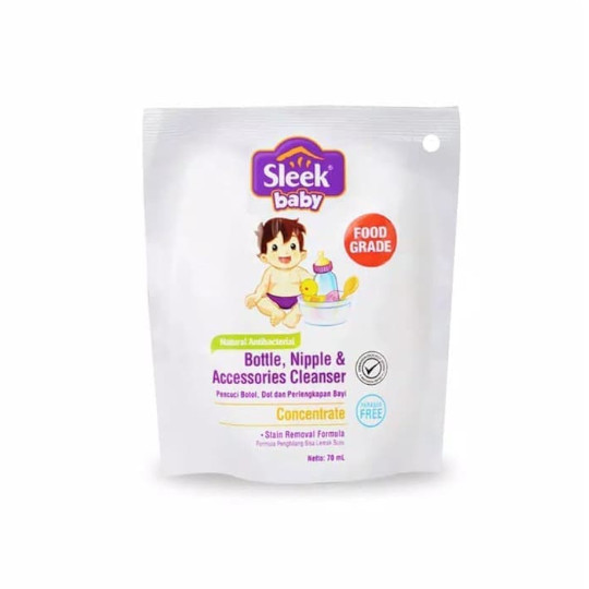 Sleek Bottle Nipple & Baby Accessories Cleanser 70 ml Sleek Bottle Nipple & Baby Accessories Cleanser 70 ml