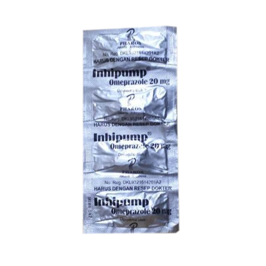 Inhipump 20 mg 7 Kapsul Inhipump 20 mg 7 Kapsul
