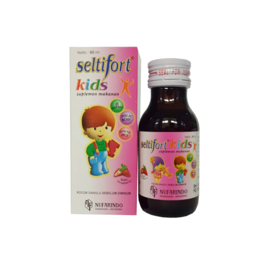 SELTIFORT KIDS SUSPENSI STRAWBERRY 60 ML SELTIFORT KIDS SUSPENSI STRAWBERRY 60 ML