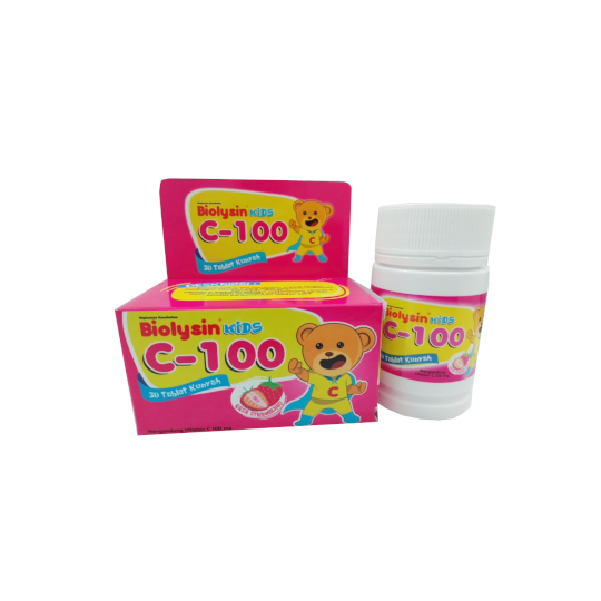 Biolysin Kids C-100 30 Tablet Biolysin Kids C-100 30 Tablet