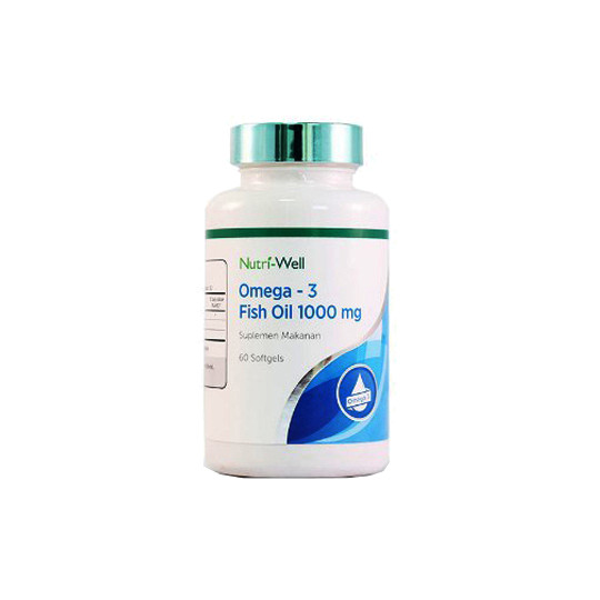 Nutriwell Omega3 Fish Oil 60 Kapsul Kegunaan, Efek Samping, Dosis