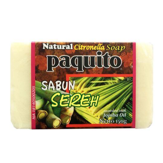 Paquito Batural Citronella Soap Green 150 g Paquito Batural Citronella Soap Green 150 g