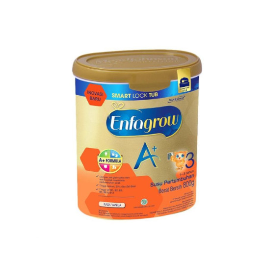 ENFAGROW A+ 3 VANILLA 800 GR ENFAGROW A+ 3 VANILLA 800 GR