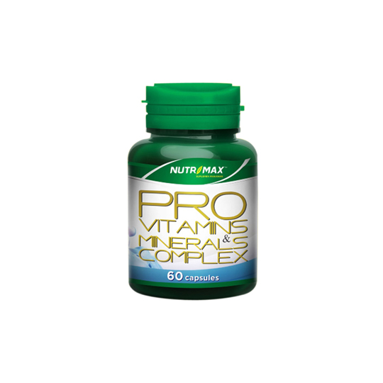 NUTRIMAX PRO VITAMINS & MINERALS COMPLEX 60 KAPSUL NUTRIMAX PRO VITAMINS & MINERALS COMPLEX 60 KAPSUL