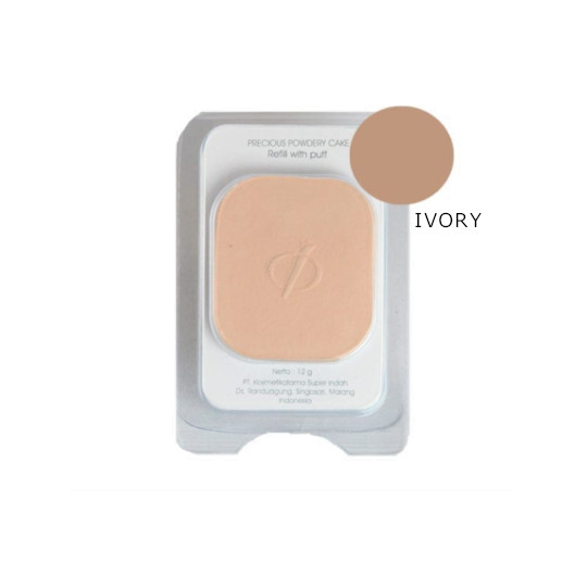 Inez Precious Powdery Cake 09 Ivory Refill 12 g Inez Precious Powdery Cake 09 Ivory Refill 12 g