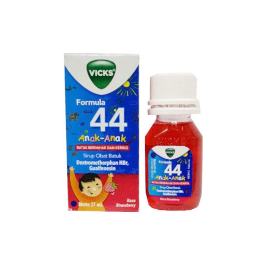 Vicks Formula 44 Anak Sirup 27 ml Vicks Formula 44 Anak Sirup 27 ml