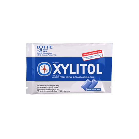 XYLITOL SF FRESH MINT 12 G 15 SACHET XYLITOL SF FRESH MINT 12 G 15 SACHET