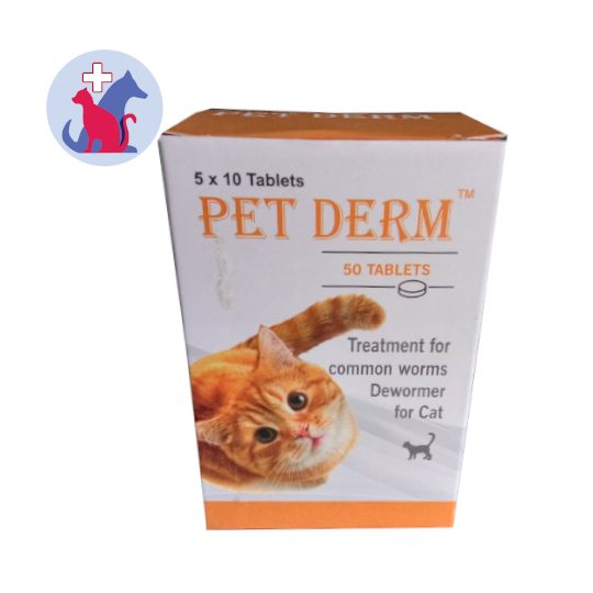Pet Derm for Cat Tablet Kegunaan, Efek Samping, Dosis dan Aturan