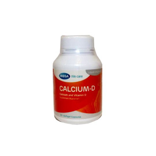 Mega We Care Calcium D 30 Kapsul Mega We Care Calcium D 30 Kapsul