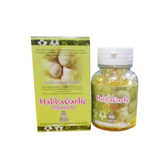 HABBA GARLIC PREMIUM 90 KAPSUL HABBA GARLIC PREMIUM 90 KAPSUL