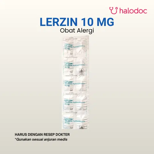 Lerzin 10 mg 10 Kapsul