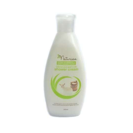 Naturian Shower Cream Pure Goats Milk 300 ml Naturian Shower Cream Pure Goats Milk 300 ml