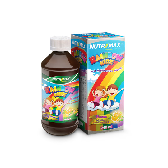 NUTRIMAX RAINBOW KIDZ SIRUP 240 ML NUTRIMAX RAINBOW KIDZ SIRUP 240 ML