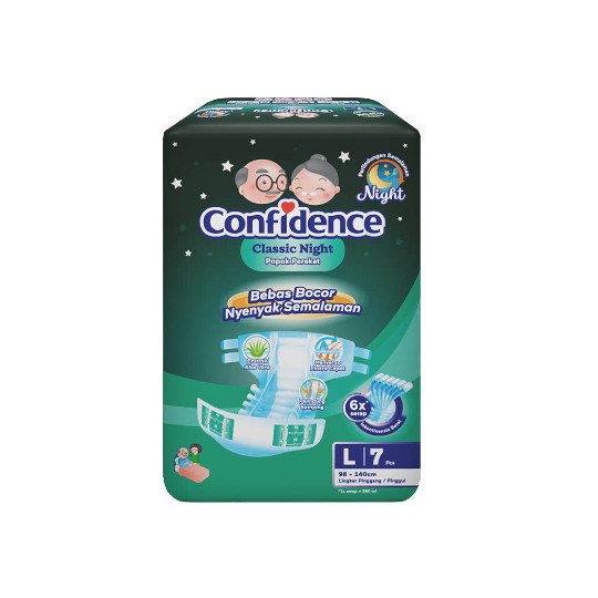 Confidence Adult Classic Night L 7 Pieces Confidence Adult Classic Night L 7 Pieces