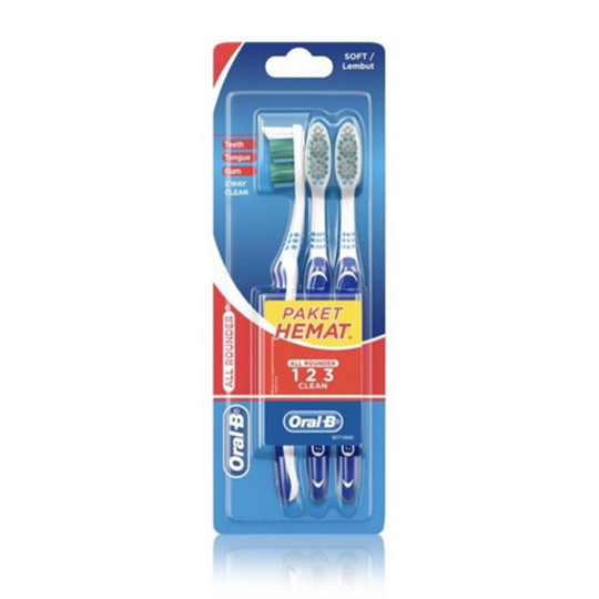 Oral-B Sikat Gigi Complete Whitening Soft Oral-B Sikat Gigi Complete Whitening Soft