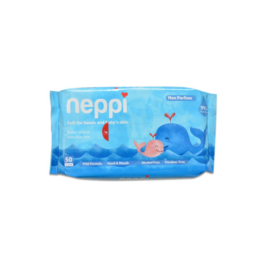 Neppi Baby Wipes Non Parfum 50 Lembar Neppi Baby Wipes Non Parfum 50 Lembar