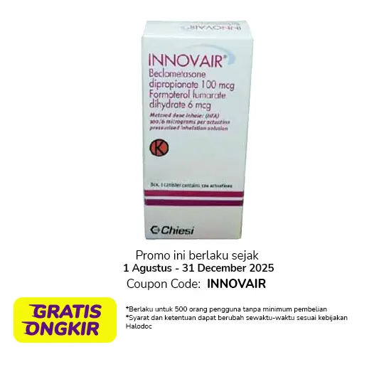 Innovair Inhaler 100/6 mcg 120 Dosis