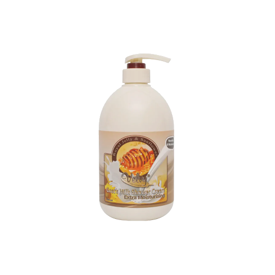 Velvy Goats Milk Shower Cream Royal Jelly & Sunflower 1000 ml Velvy Goats Milk Shower Cream Royal Jelly & Sunflower 1000 ml