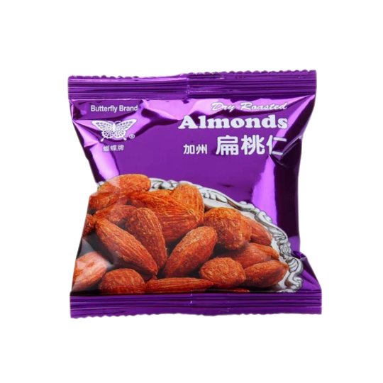 Butterfly Dry Roasted Almond 40 g Butterfly Dry Roasted Almond 40 g