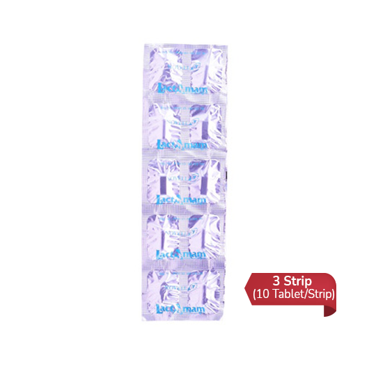 Lactamam 3 Strip (10 Tablet/Strip) - Hemat Borongan Lactamam 3 Strip (10 Tablet/Strip) - Hemat Borongan