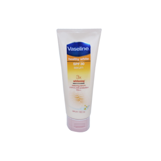 VASELINE HAND BODY LOTION HEALTHY WHITE SPF 30 SERUM 180ML VASELINE HAND BODY LOTION HEALTHY WHITE SPF 30 SERUM 180ML