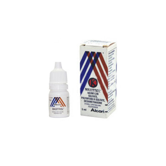 Maxitrol Eye Drops 5 ml Kegunaan, Efek Samping, Dosis dan Aturan