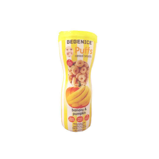 Bebenice Puffs Banana & Pumpkin 42 Gr Bebenice Puffs Banana & Pumpkin 42 Gr