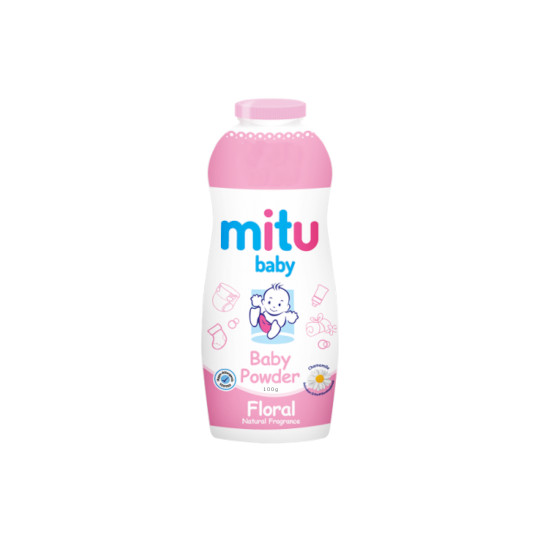 Mitu Baby Powder Floral 100 g Mitu Baby Powder Floral 100 g