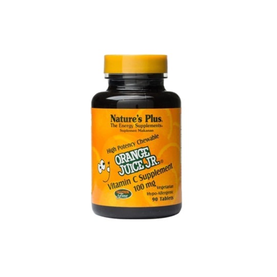 NATURE'S PLUS ORANGE JUICE JUNIOR 100 MG 90 KAPSUL NATURE'S PLUS ORANGE JUICE JUNIOR 100 MG 90 KAPSUL