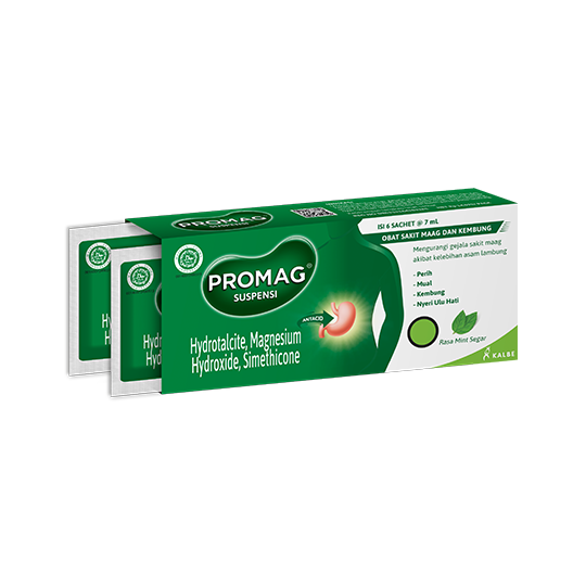 Promag Suspensi 7 ml 6 Sachet Promag Suspensi 7 ml 6 Sachet